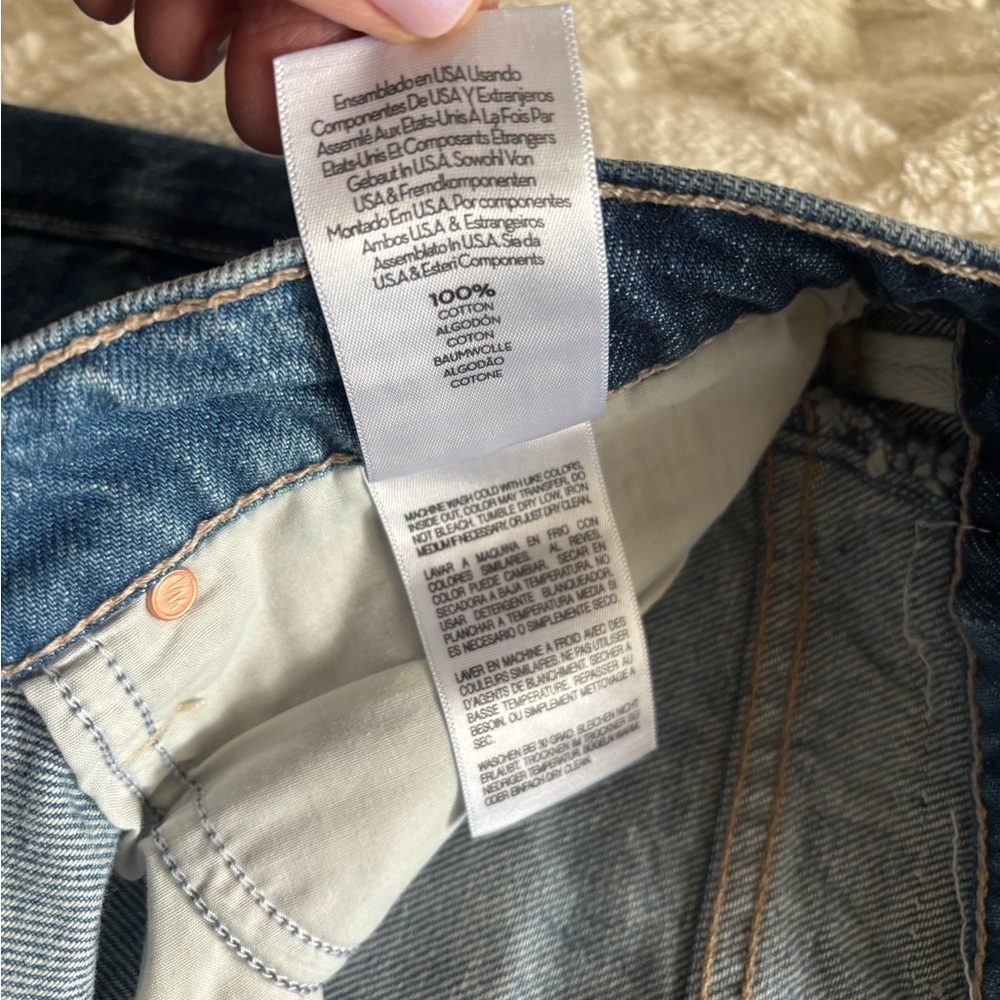 Mother Denim The Tux Sidestepper Sneak Fray
28 / Double Stacked - Picture 2 of 15